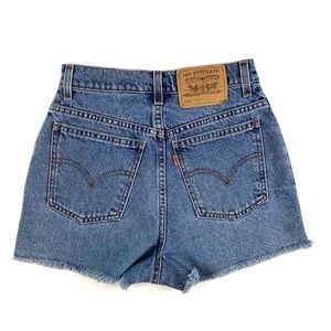 Vintage Levis Orange Tab High Waist Shorts